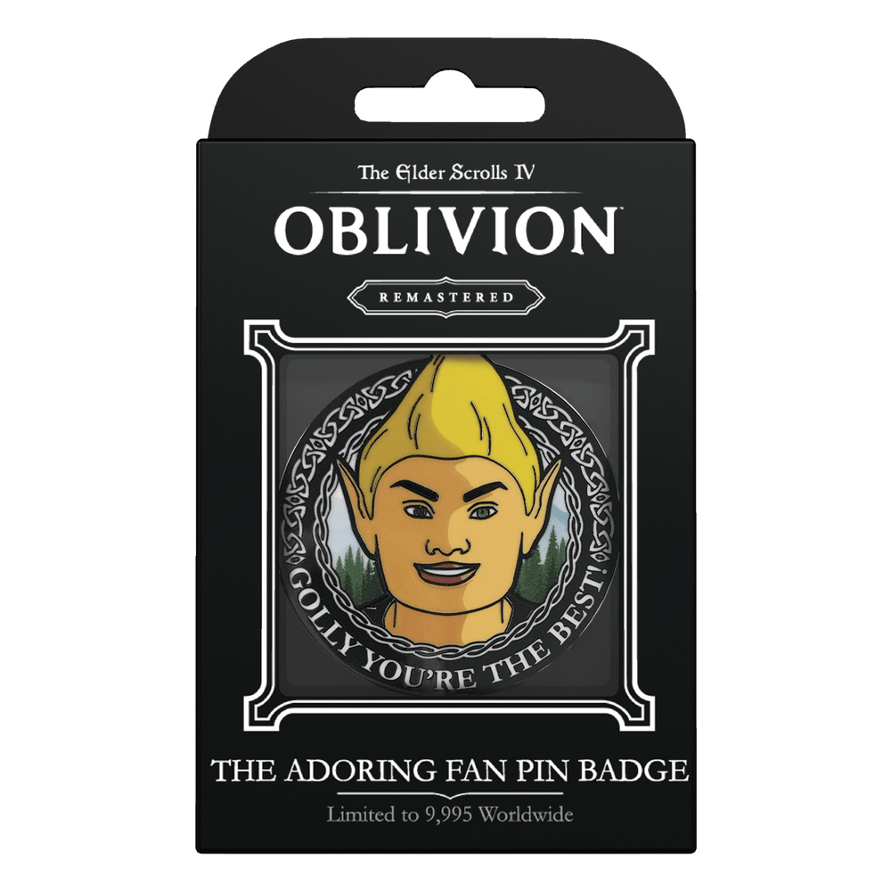 The Elder Scrolls IV: Oblivion  Adoring Fan Pin Badge