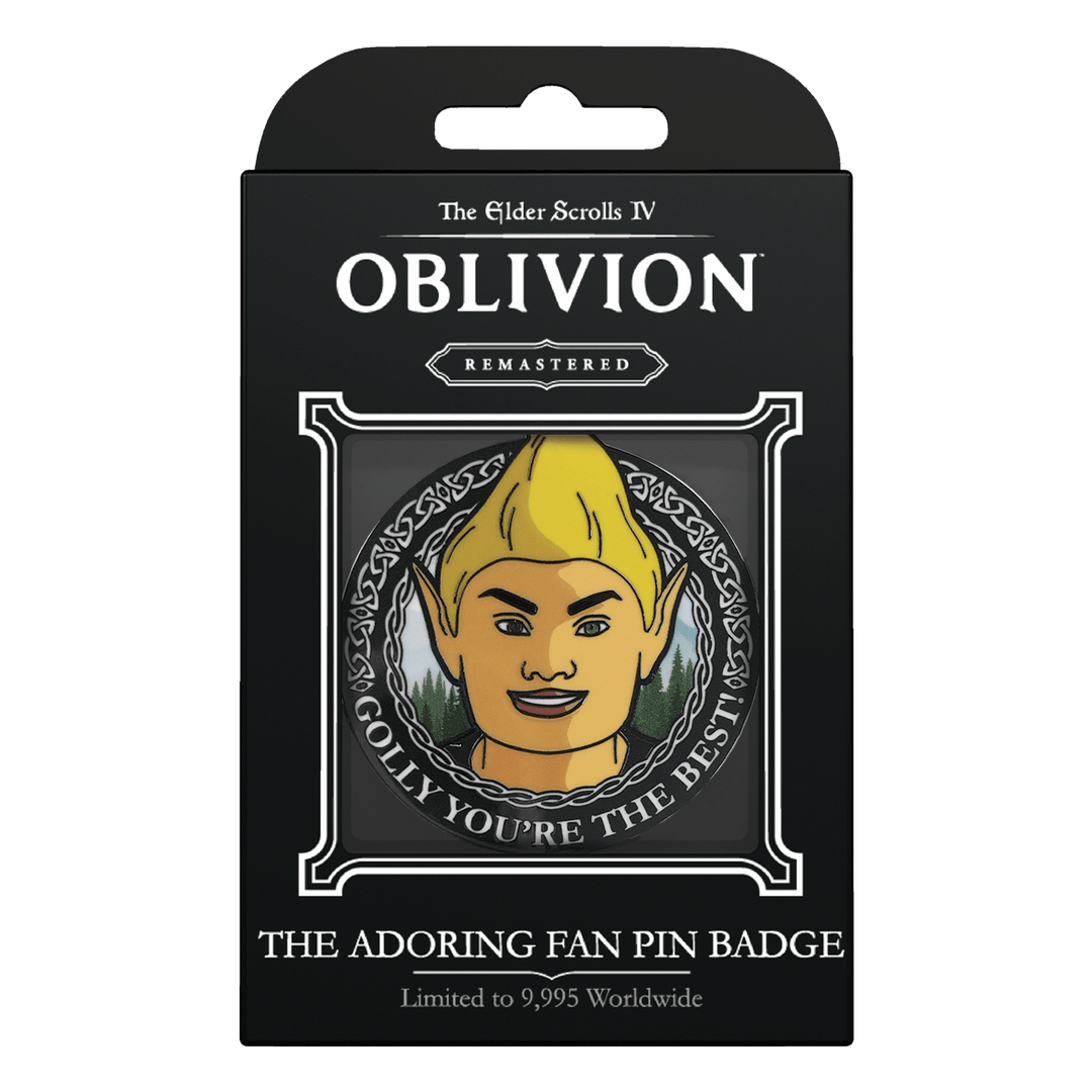 The Elder Scrolls IV: Oblivion  Adoring Fan Pin Badge