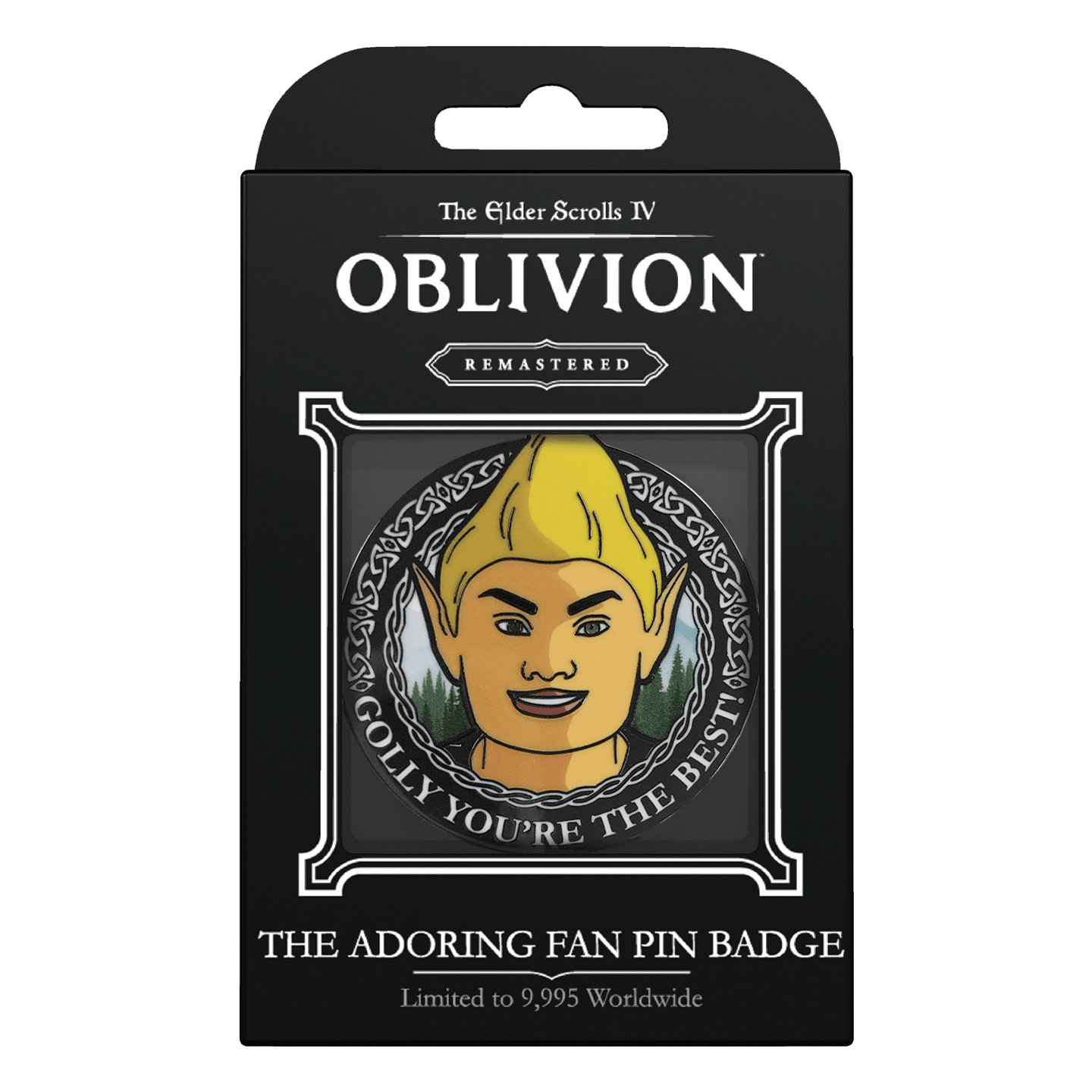 The Elder Scrolls IV: Oblivion  Adoring Fan Pin Badge