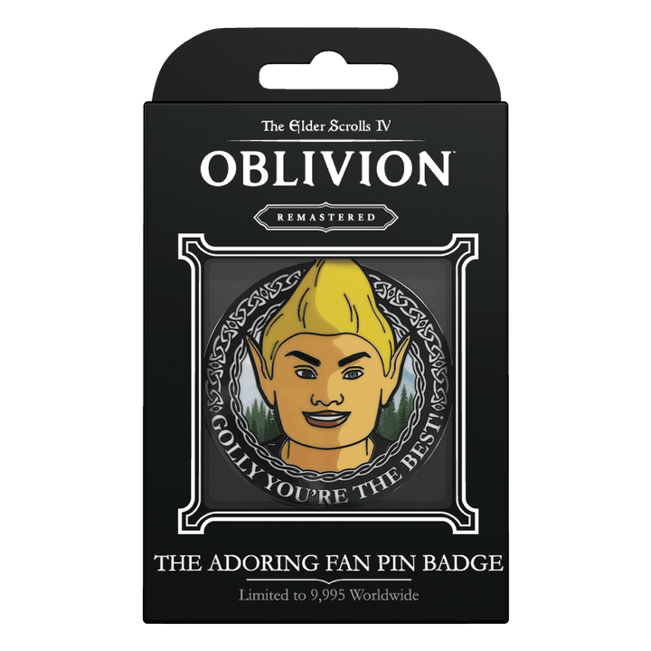 The Elder Scrolls IV: Oblivion  Adoring Fan Pin Badge