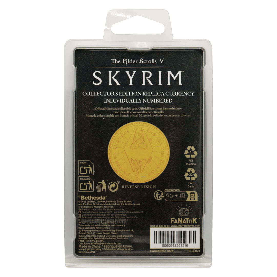 The Elder Scrolls Septim Coin – Misty Gold Edition