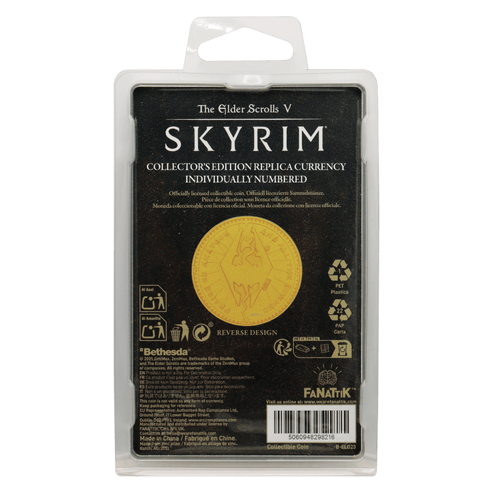 The Elder Scrolls Septim Coin – Misty Gold Edition