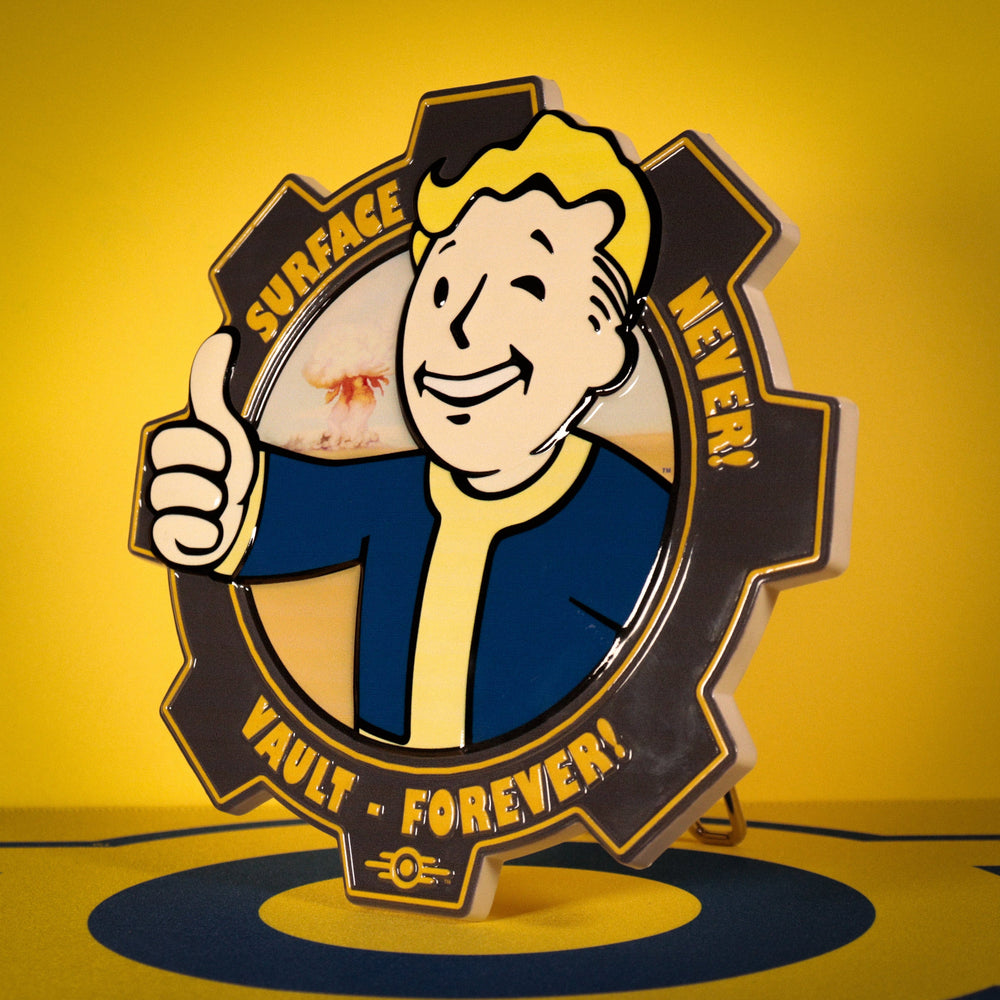Fallout Vault Boy Resin Plaque