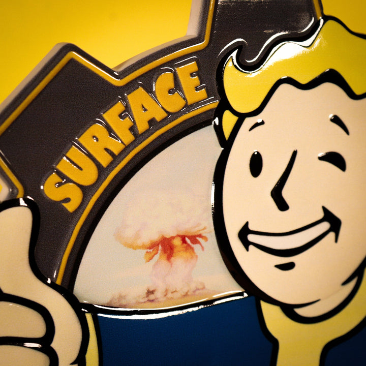 Fallout Vault Boy Resin Plaque