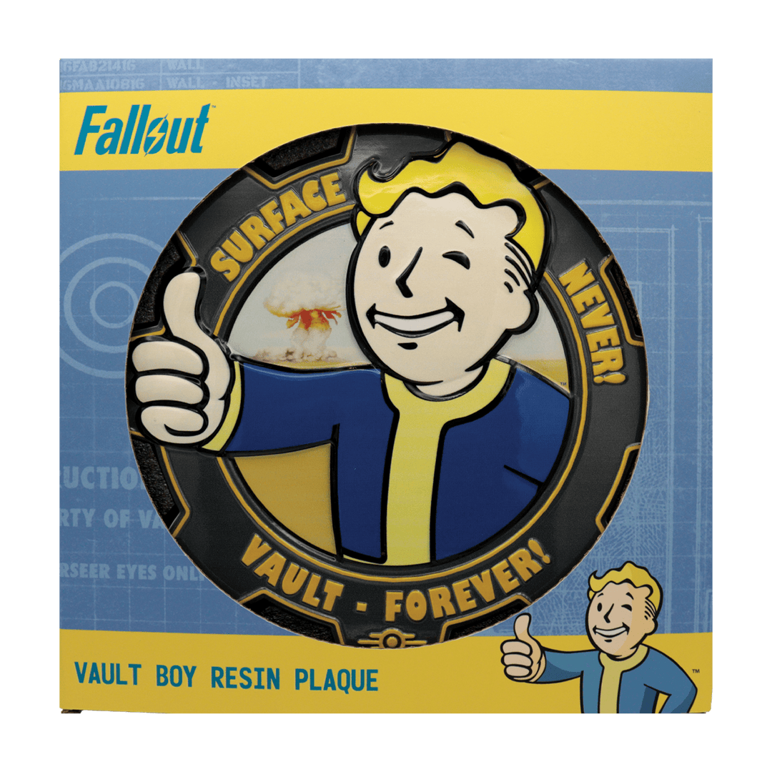 Fallout Vault Boy Resin Plaque