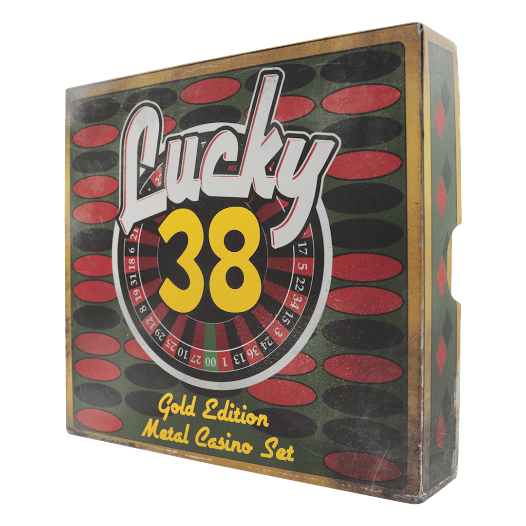 Fallout: New Vegas - Lucky 38 Imitation Gold Casino Set