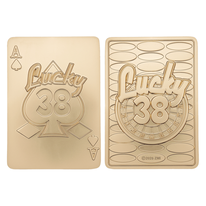 Fallout: New Vegas - Lucky 38 Imitation Gold Casino Set