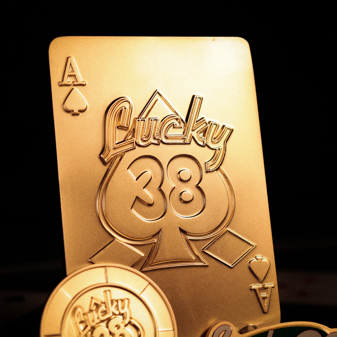 Fallout: New Vegas - Lucky 38 Imitation Gold Casino Set