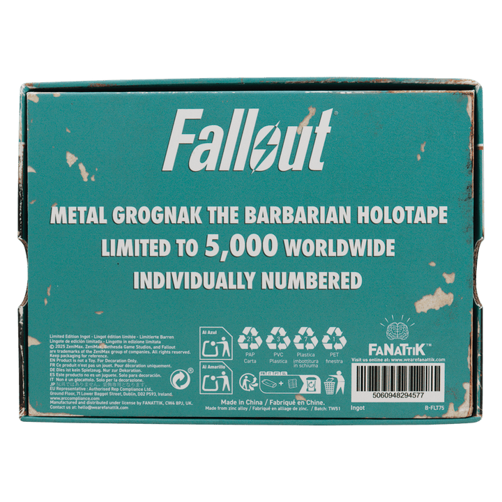 Fallout : Grognak the Barbarian Holotape Replica