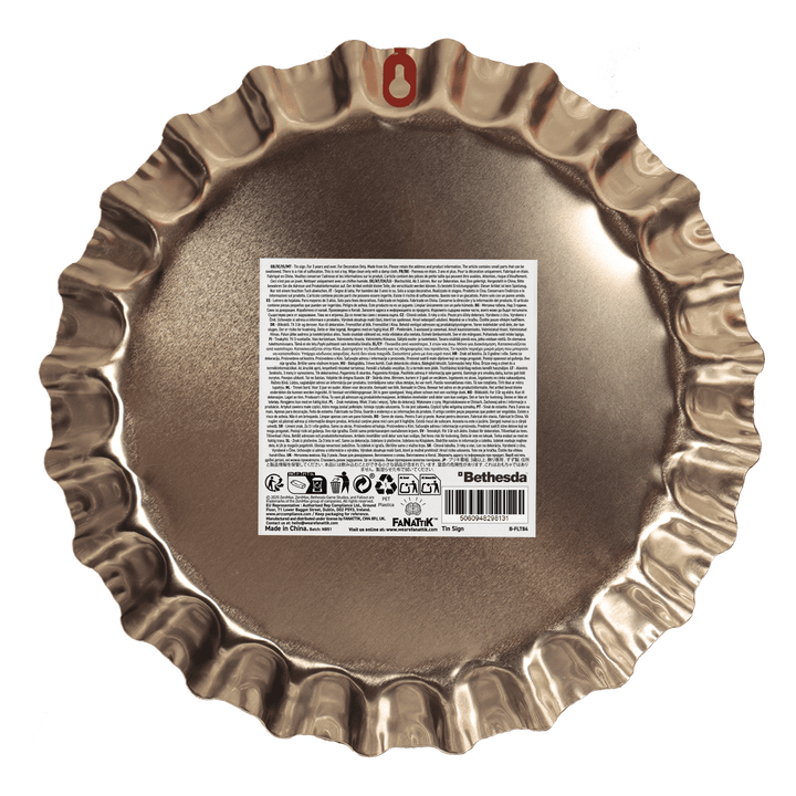 Fallout Sunset Sarsaparilla Bottle Cap Tin Sign