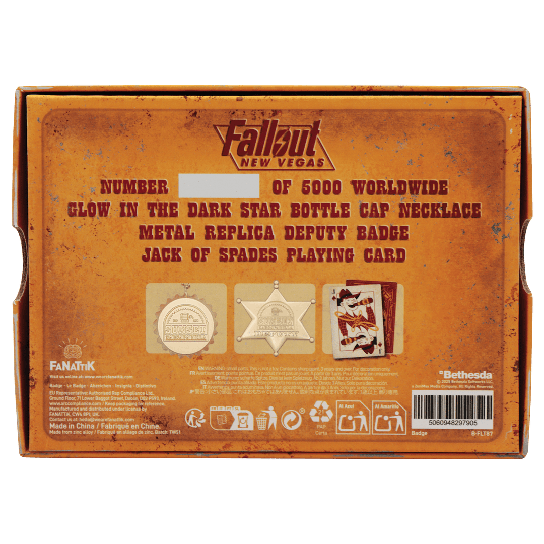 Fallout Sunset Sarsaparilla Legend of the Star Set – Gold Coloured Edition