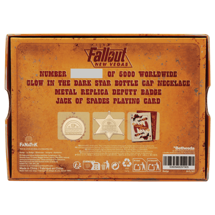 Fallout Sunset Sarsaparilla Legend of the Star Set – Gold Coloured Edition