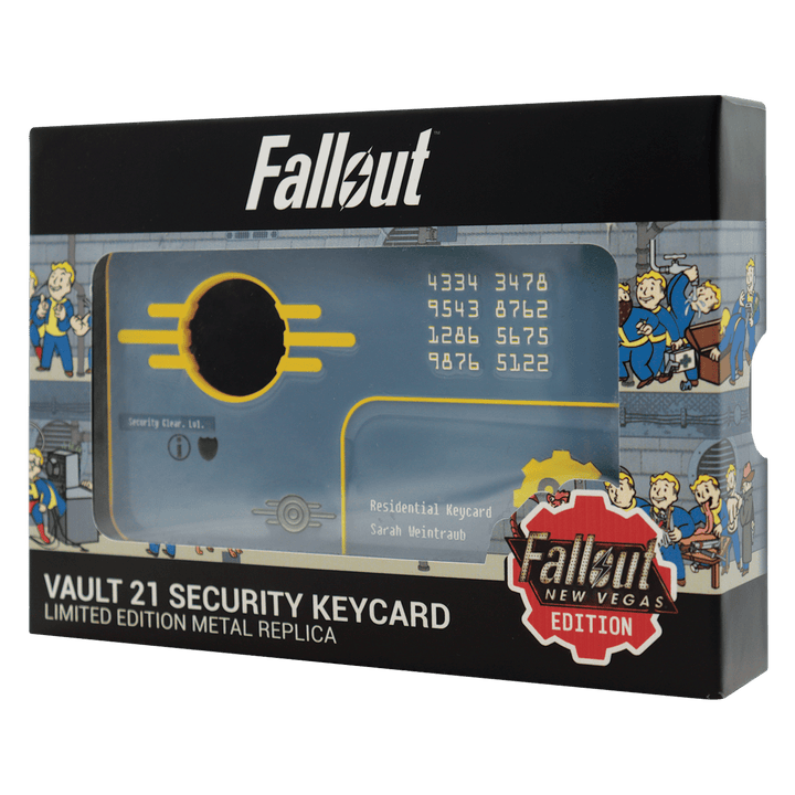 Fallout: New Vegas Vault 21 Security Keycard Replica