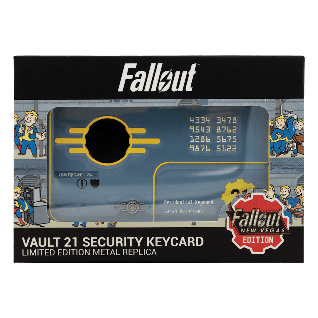 Fallout: New Vegas Vault 21 Security Keycard Replica
