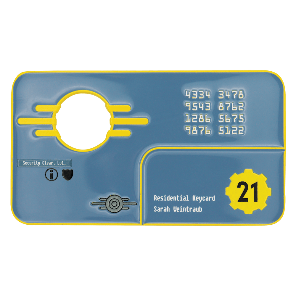 Fallout: New Vegas Vault 21 Security Keycard Replica