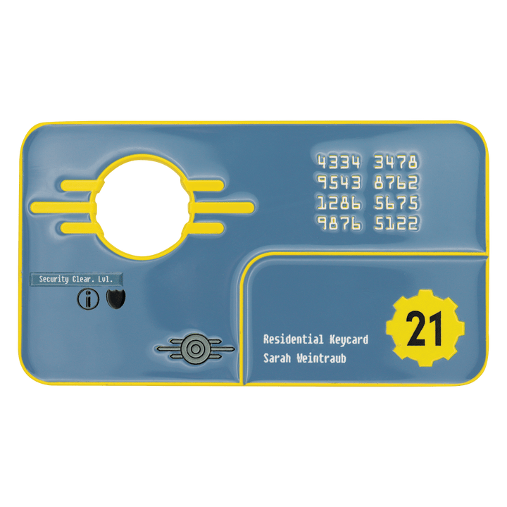 Fallout: New Vegas Vault 21 Security Keycard Replica