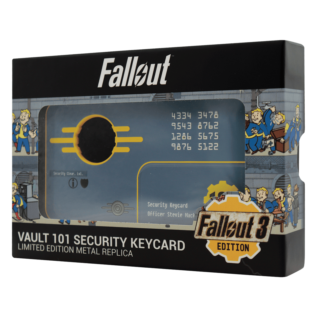 Fallout 3 Vault 101 Security Keycard Replica