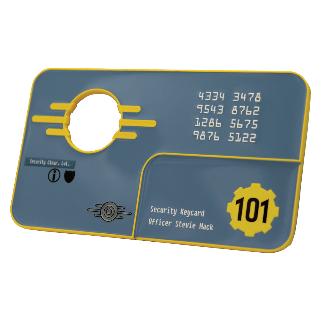 Fallout 3 Vault 101 Security Keycard Replica
