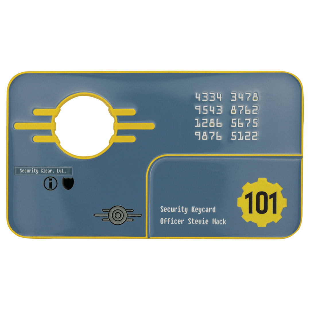 Fallout 3 Vault 101 Security Keycard Replica