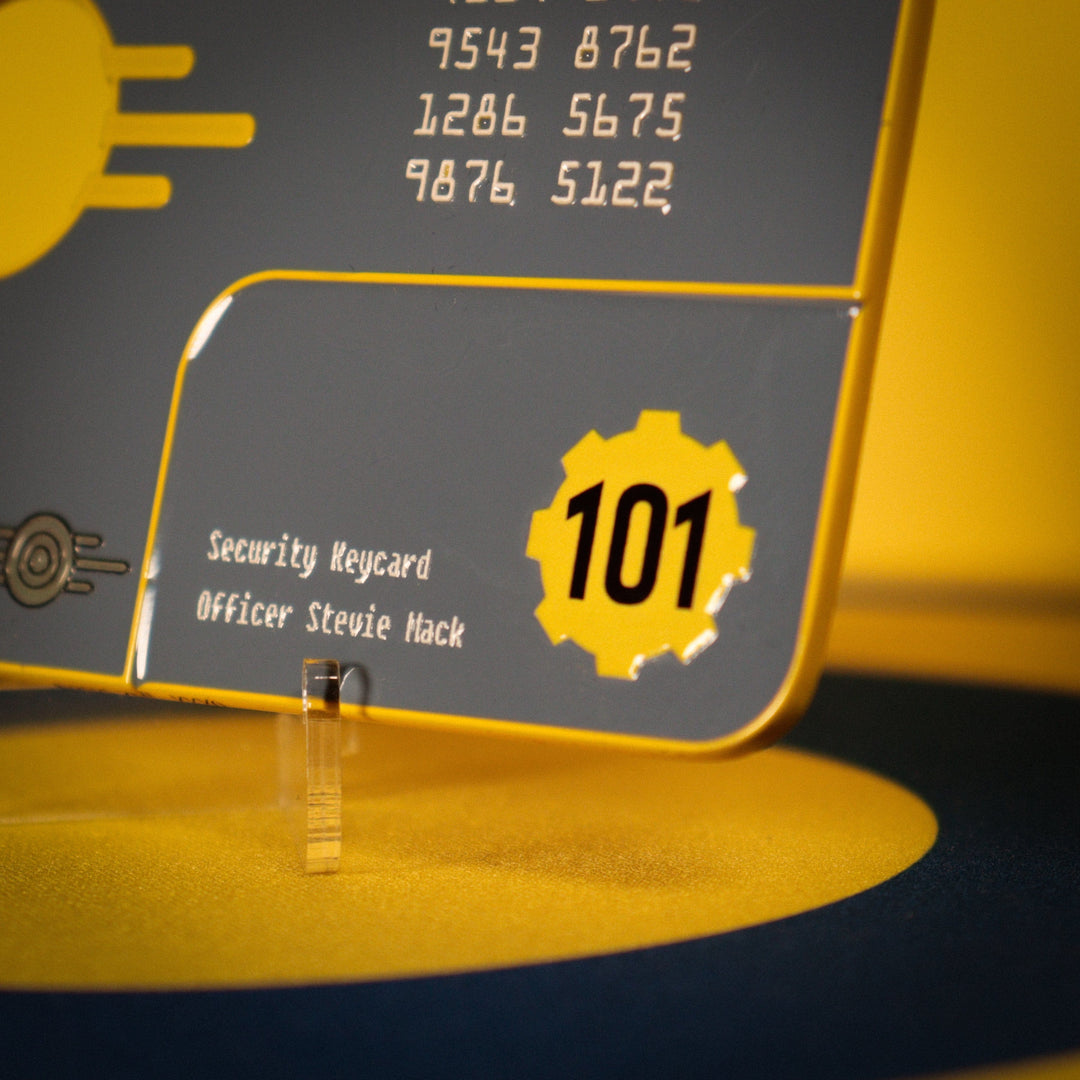 Fallout 3 Vault 101 Security Keycard Replica