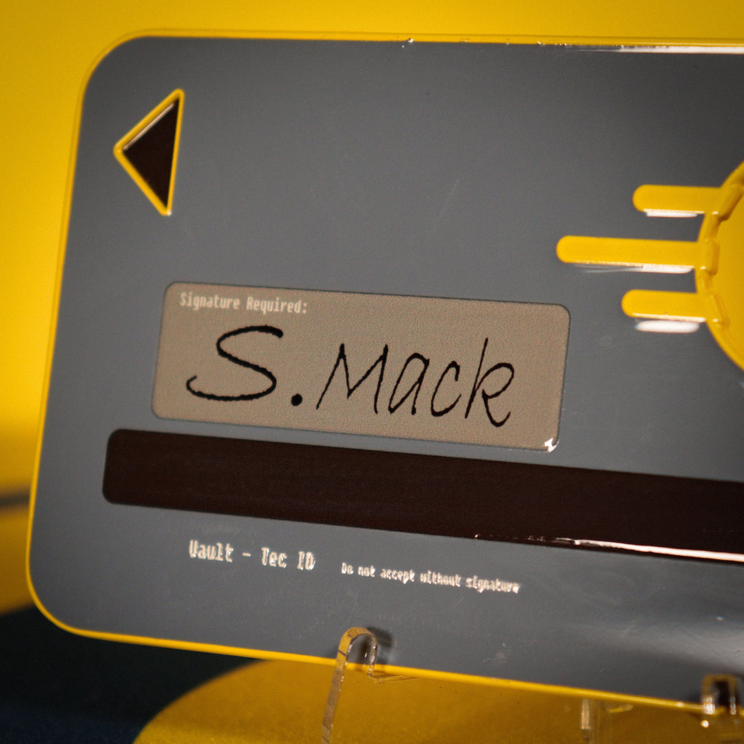 Fallout 3 Vault 101 Security Keycard Replica