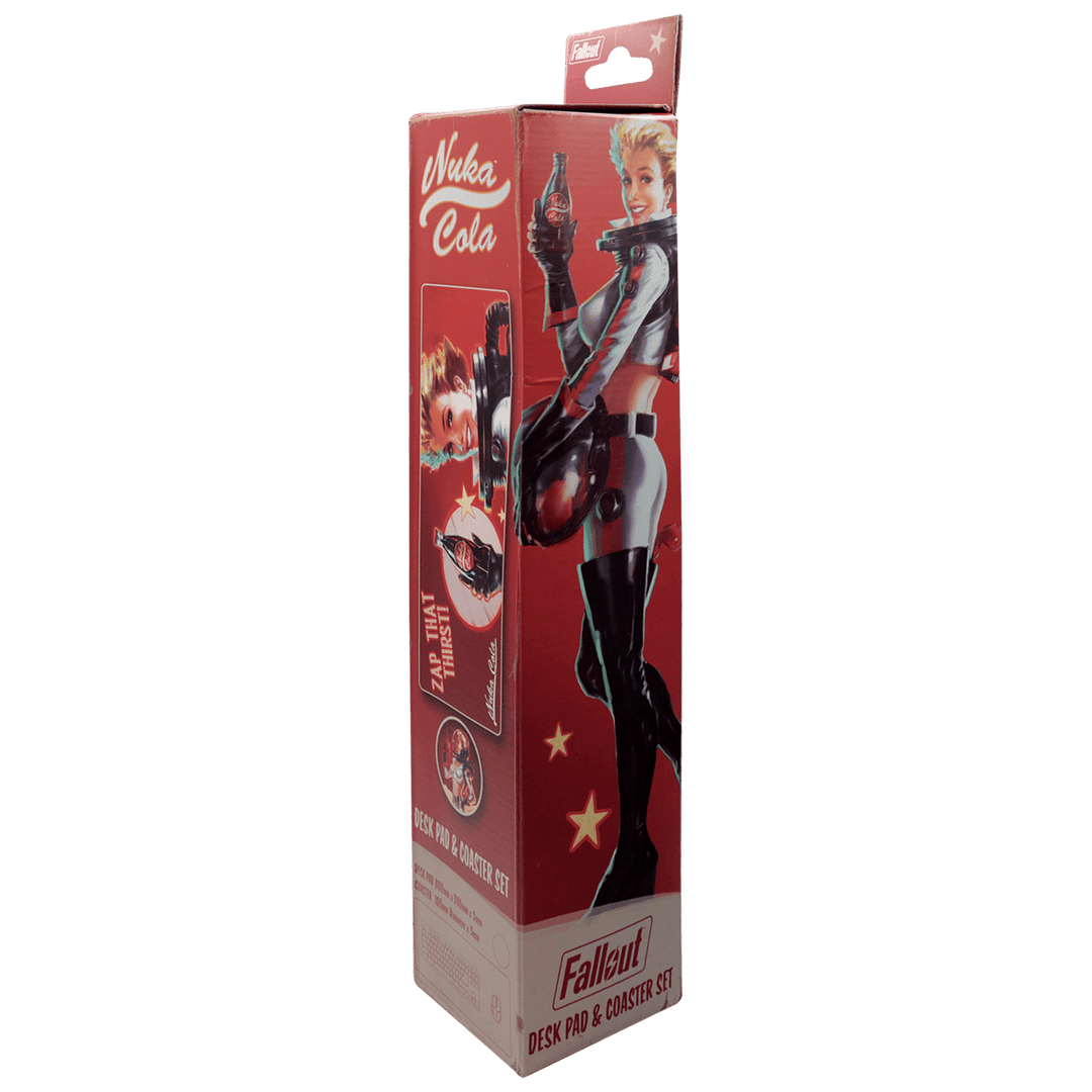 Fallout Nuka-Cola XL Desk Pad and Coaster Set