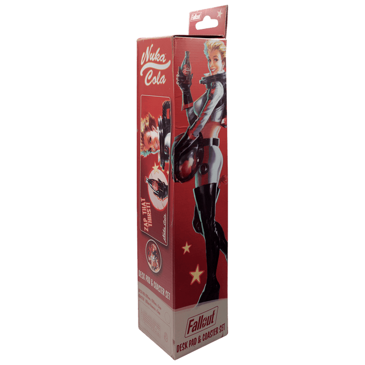 Fallout Nuka-Cola XL Desk Pad and Coaster Set