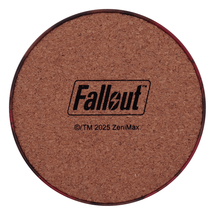 Fallout Set of Four Metal Drinks Coasters