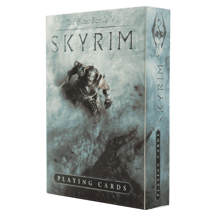 The Elder Scrolls Skyrim Playing Cards CDU Containing 12 Packs