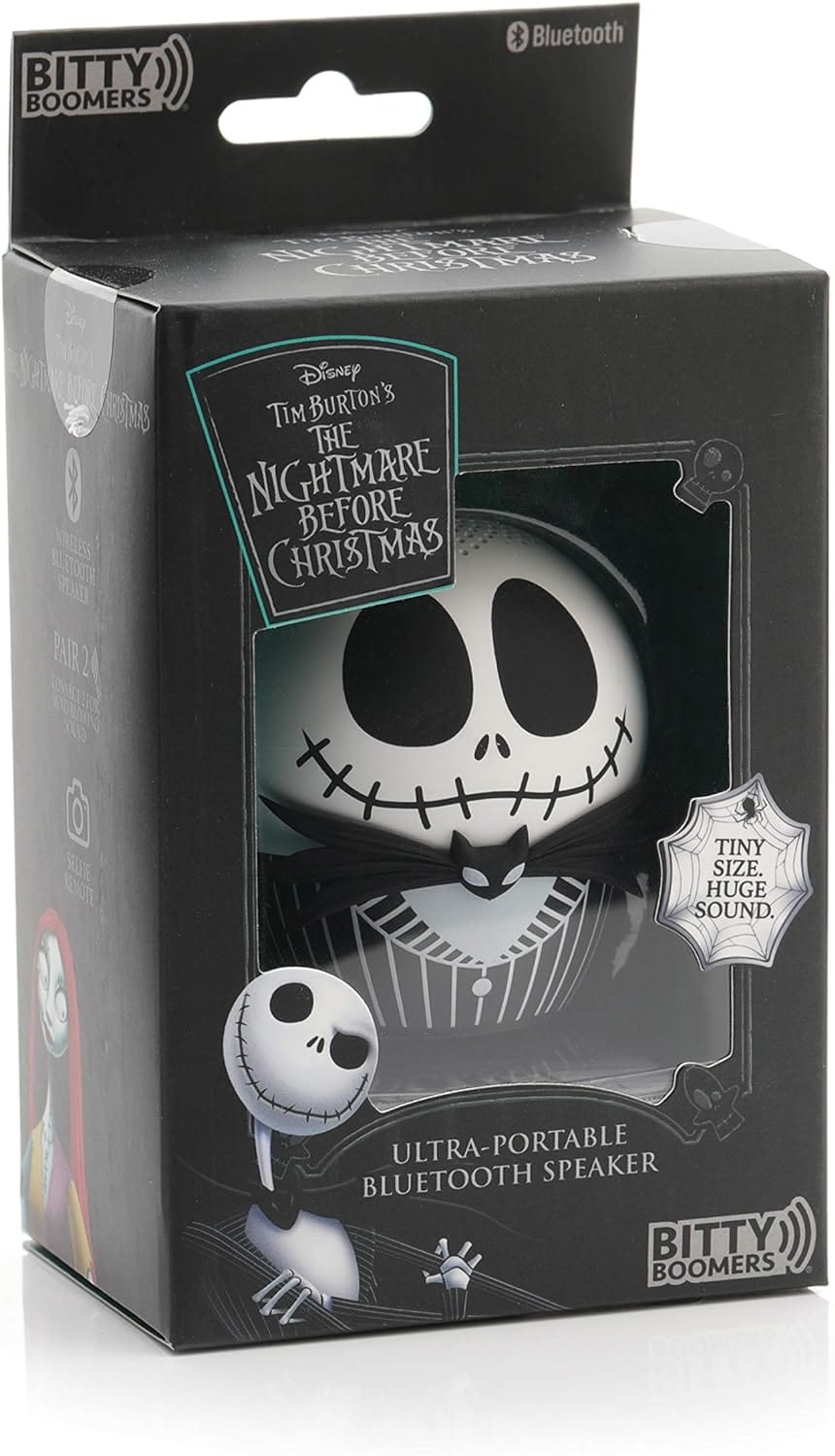 Disney Jack Skellington Bitty Boomer Mini Bluetooth Speaker