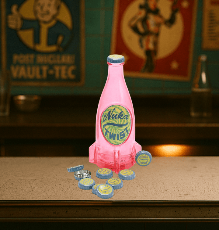 Fallout - Glass Bottle & Cap : Nuka Twist