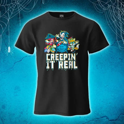 Official SEGA Halloween Creepin' It Real T-shirt