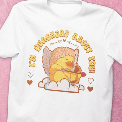 Cupid 'I'm Quackers About You' TUBBZ T-Shirt