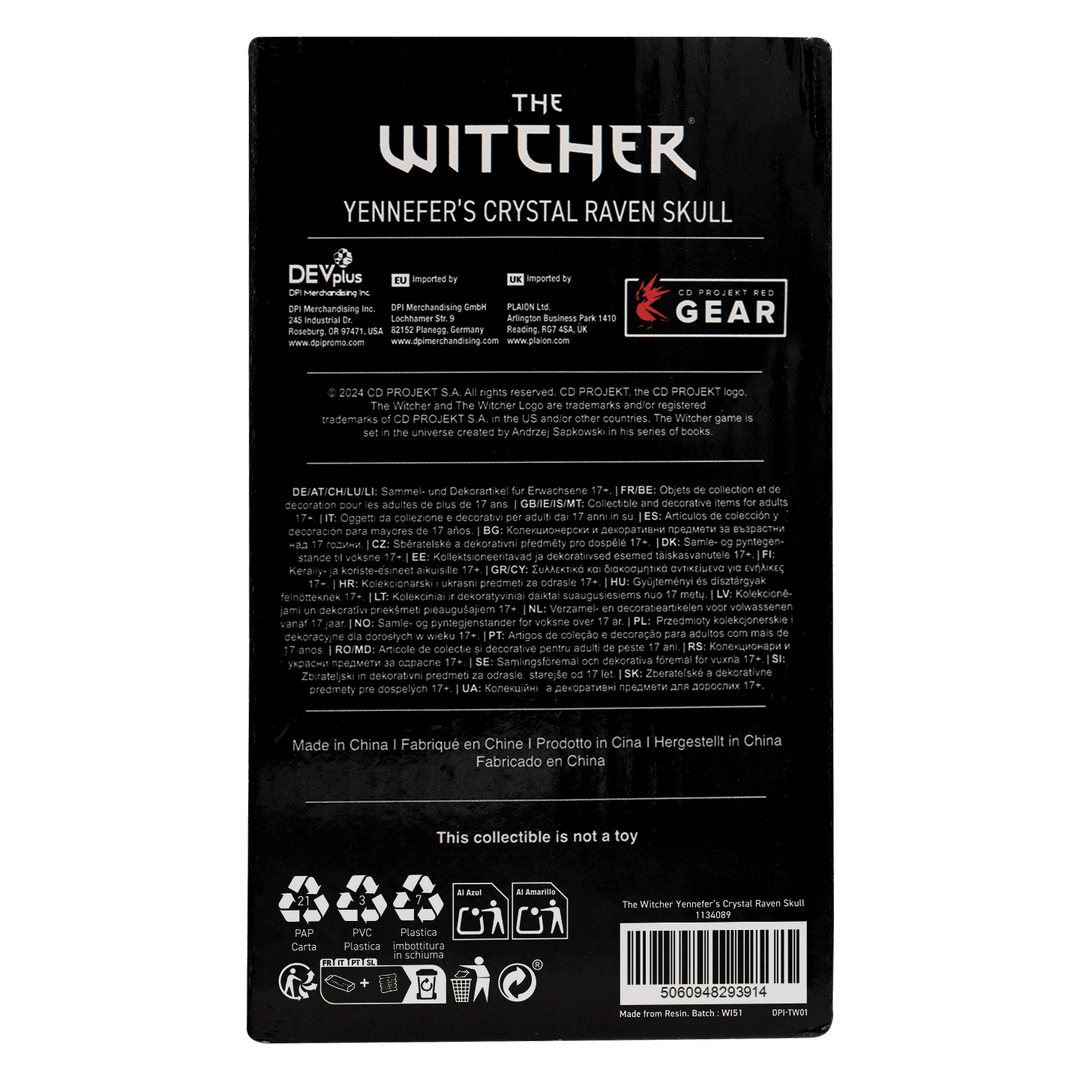 The Witcher 3 Crystal Skull Replica