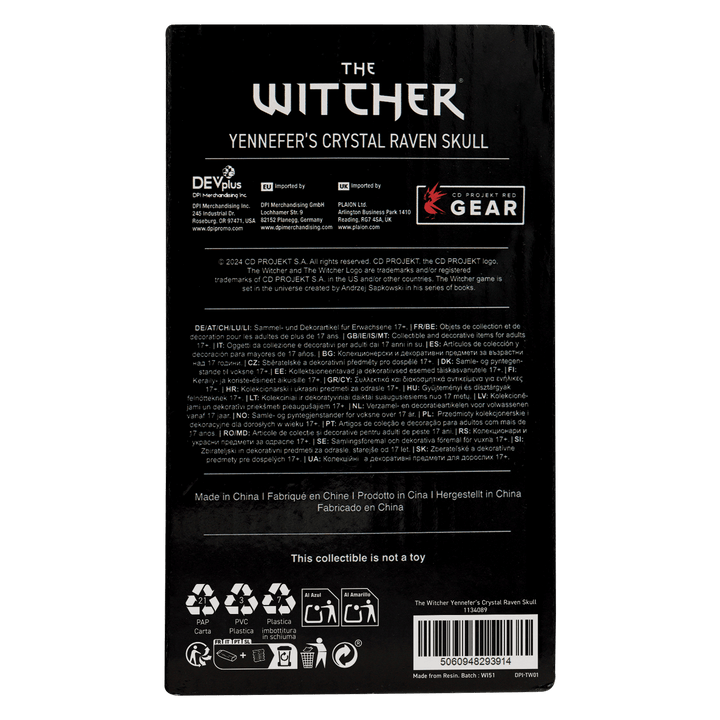 The Witcher 3 Crystal Skull Replica