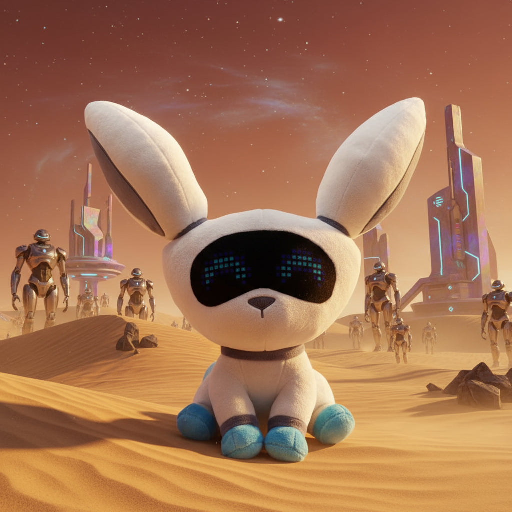 Youtooz - Astro Bot: Fennec Fox Bot Plush
