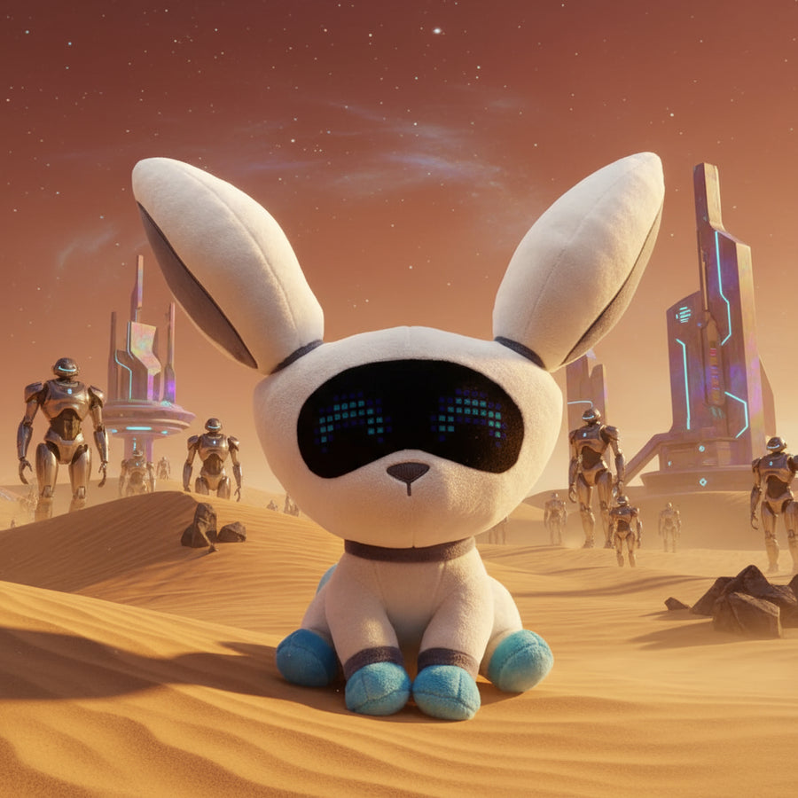 Youtooz - Astro Bot: Fennec Fox Bot Plush