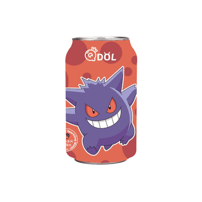 Official Pokémon Gengar Strawberry Flavour Soda 330ml