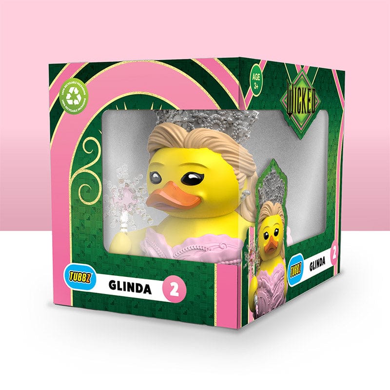 TUBBZ First Edition: Wicked - Glinda Upland Cosplay Rubber Duck Vinyl Figure TUBBZ First Edition: Wicked - Glinda Upland Cosplay Rubber Duck Vinyl Figure