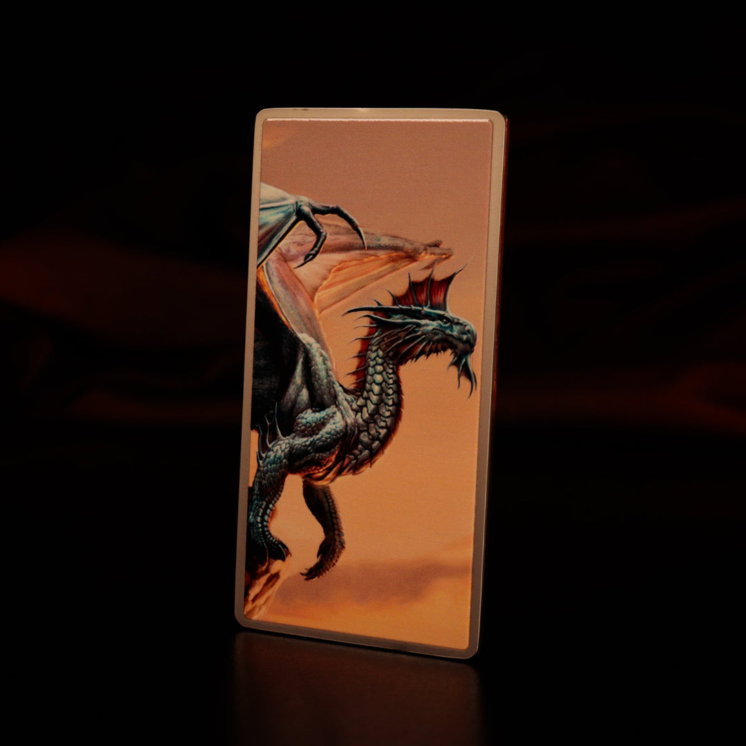 Dungeons &amp; Dragons: Metallic Dragons 5 Piece Ingot Set