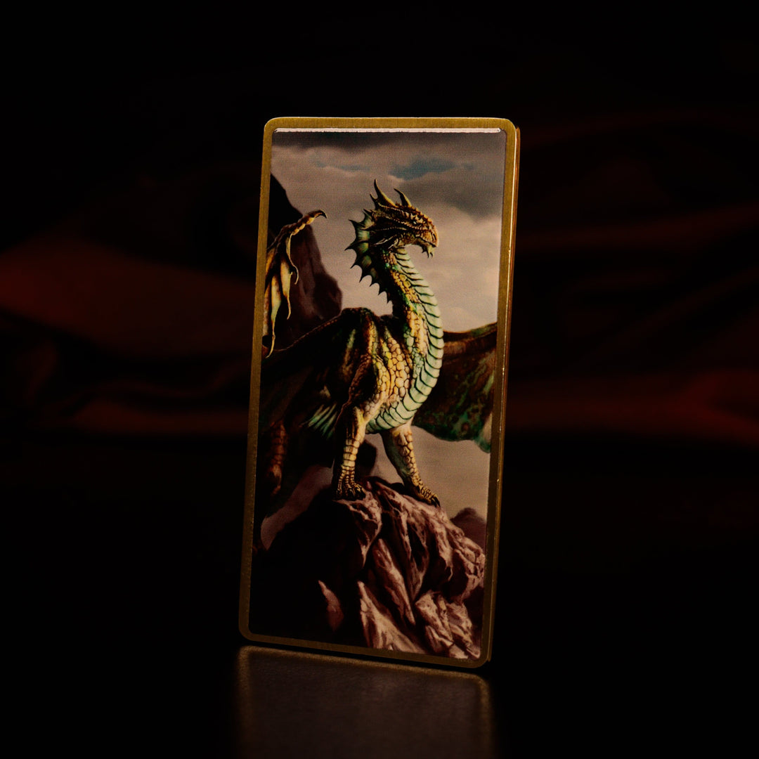 Dungeons &amp; Dragons: Metallic Dragons 5 Piece Ingot Set