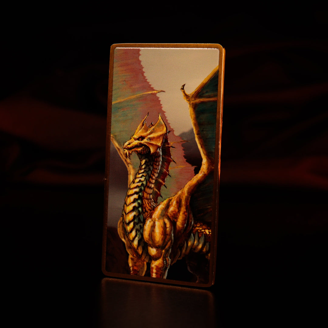 Dungeons &amp; Dragons: Metallic Dragons 5 Piece Ingot Set