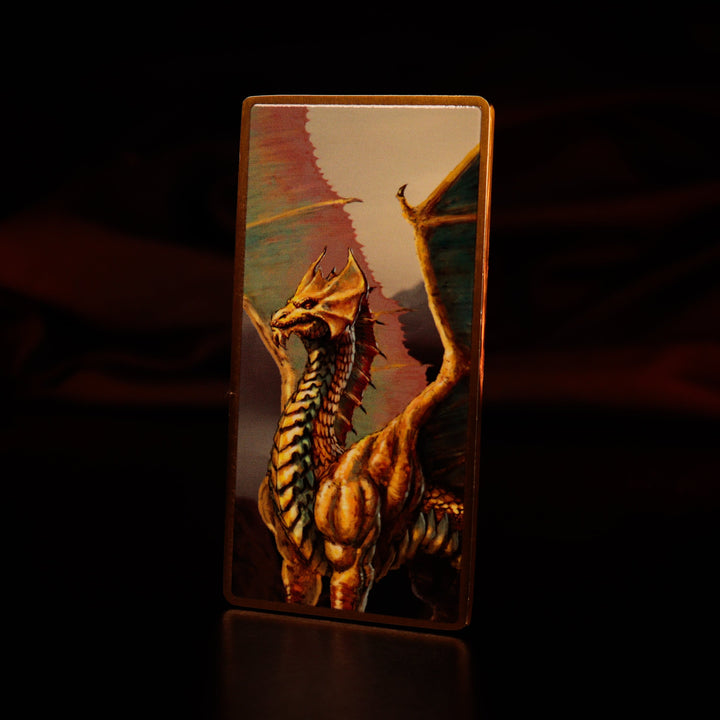 Dungeons &amp; Dragons: Metallic Dragons 5 Piece Ingot Set