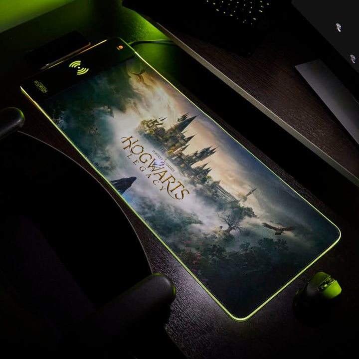 Hogwarts Legacy - Oversize Gaming Mat & Mobile Charger