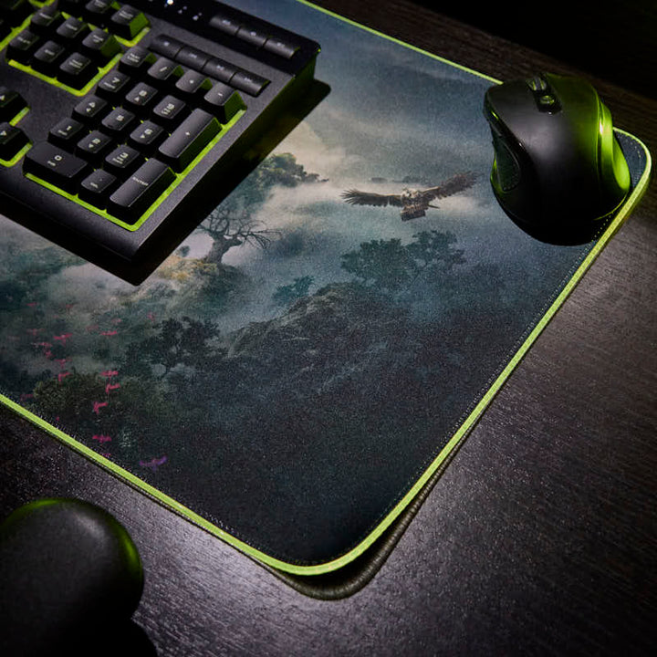 Hogwarts Legacy - Oversize Gaming Mat & Mobile Charger