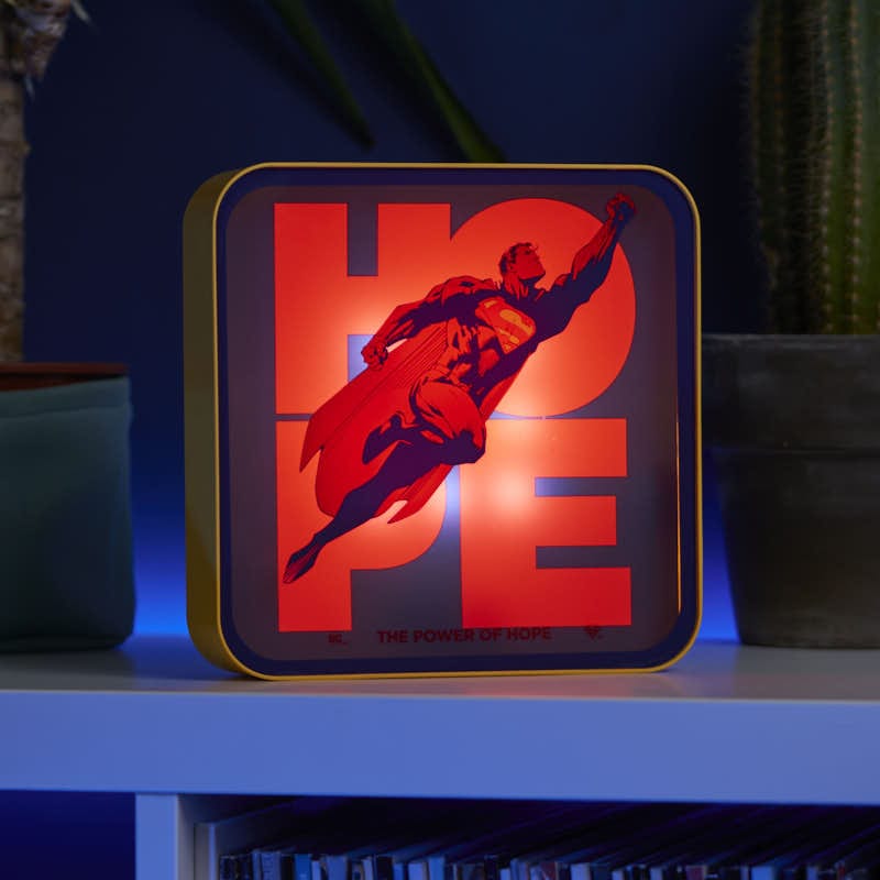 Superman: Superman Acrylic Desk Lamp / Wall Light
