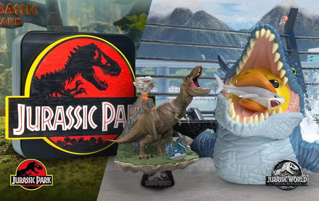 Jurassic World and Jurassic Park Merchandise
