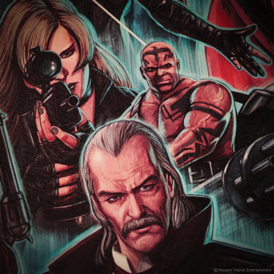 Metal Gear Solid Montage Art Print