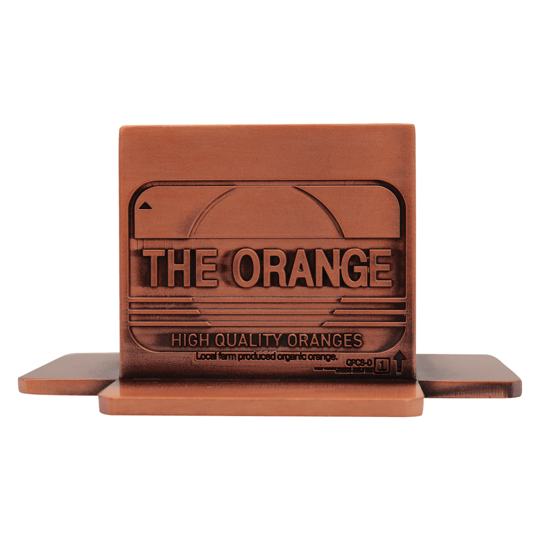 Metal Gear Solid 2: Replica Antique Gold Plated Cardboard Box