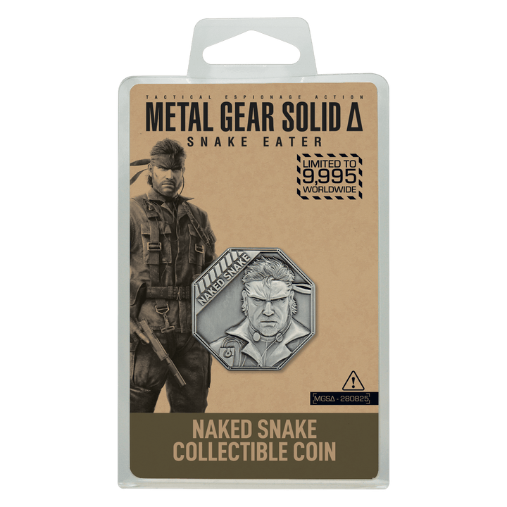 Metal Gear Solid : Delta Limited Edition - Naked Snake Coin